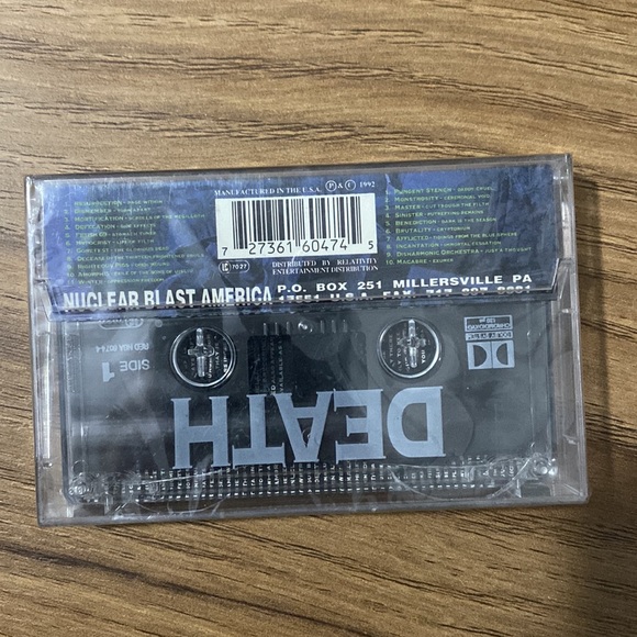 DEATH - Is Just The Beginning II 1992 Cassette ( collectible) Nuclear Blast - Picture 2 of 6